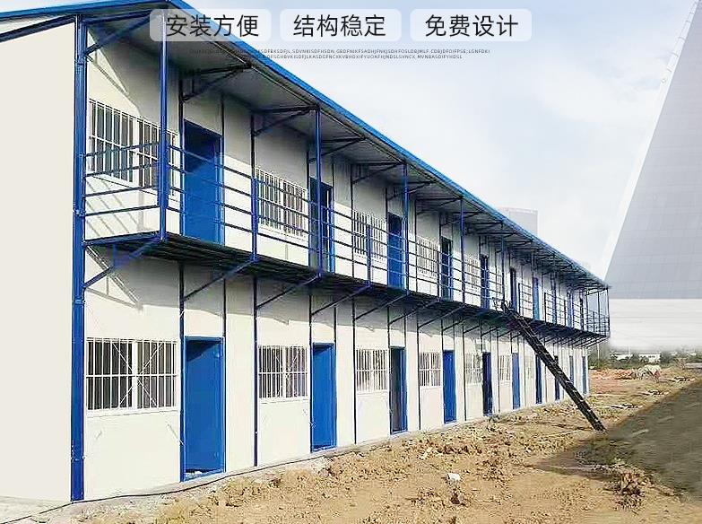 南昌KT型防火活动板房：临建施工样板-14